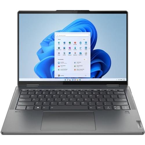 Ultrabook Lenovo Yoga 7 14IAL7 (Procesor Intel® Core™ i5-1240P (12M Cache, up to 4.40 GHz), 14inch 2.8K OLED Touch 90Hz, 16GB, 512GB SSD, Intel Iris Xe Graphics, Win11 Home, Gri) 