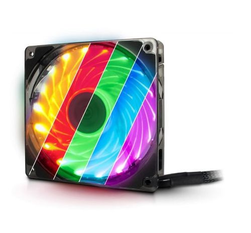 Ventilator Inter-Tech L-12025 Aura, 120 mm (RGB)