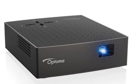 Videoproiector Optoma LV130, DLP, 300 Lumeni, Contrast 100.000:1, 854 x 480, HDMI (Negru)