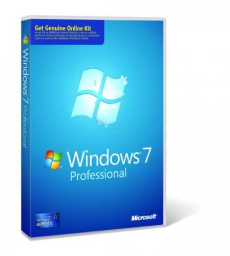 Windows 7 Professional, SP1, Limba engleza, 32/64 Bit - Kit Legalizare (GGK)