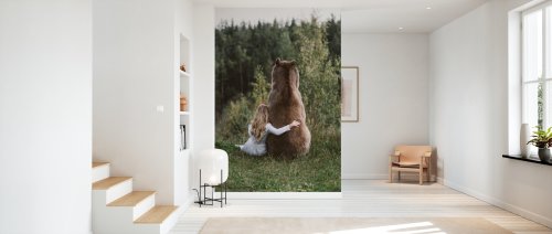 Fototapet Bear Hug, Personalizat, Photowall 