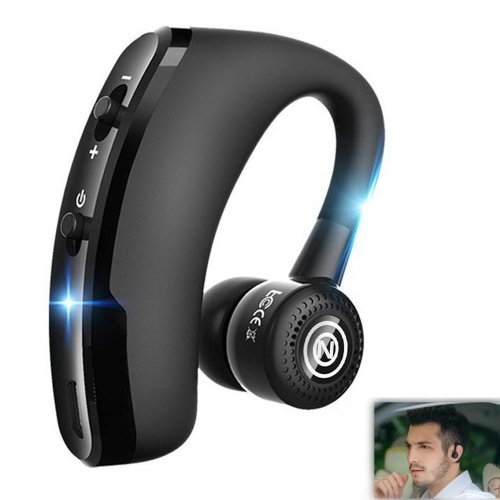 Casca Bluetooth V9 Pro, Autonomie Mare, Microfon, Utilizare partea stanga/dreapta, HD Voice