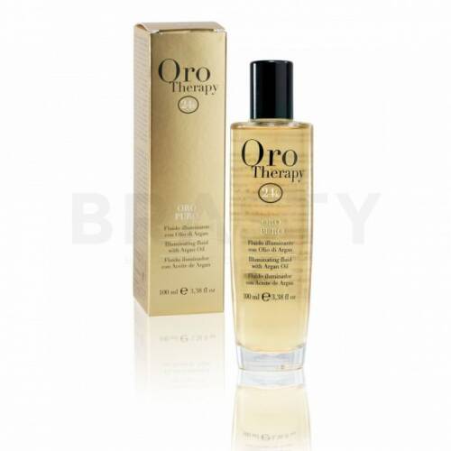 Fanola Oro Therapy Oro Puro Illuminating Fluid ser pentru păr indisciplinat 100 ml