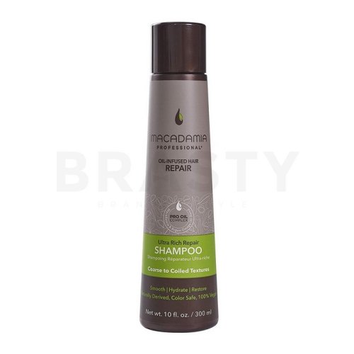 Macadamia Professional Ultra Rich Repair Shampoo șampon hrănitor pentru păr deteriorat 300 ml