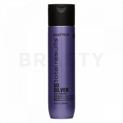 Matrix Total Results Color Obsessed So Silver Shampoo sampon pentru păr blond platinat si grizonat 300 ml