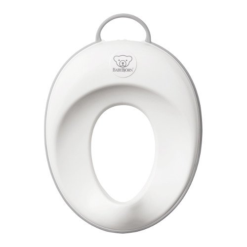 Reductor BabyBjorn pentru Toaleta Toilet Training Seat White/Grey