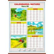 Calendarul naturii. Vara/Iarna - Plansa dubla (CP9)