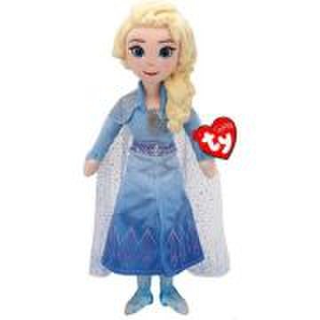 Frozen 2 Papusa din Plus Printesa Elsa 40 cm cu Sunete, TY