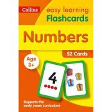 Numbers Ages 3-5 Flashcards
