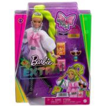 Papusa Barbie Extra, par verde neon