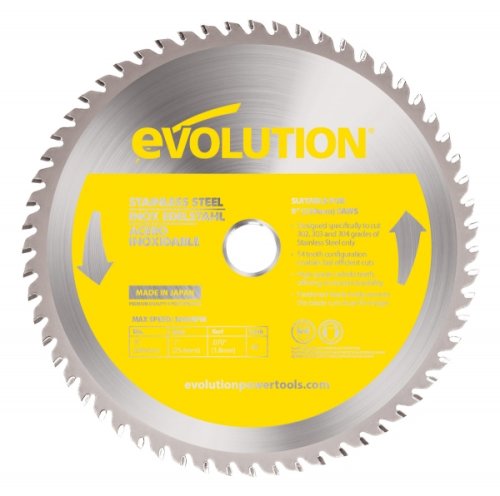 Disc pentru fierastrau circular, taiere inox Evolution EVOBLADE230SS-0477, O230 x 25.4 mm, 60 dinti