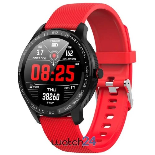 Smartwatch cu bluetooth, monitorizare ritm cardiac, monitorizare somn, notificari, functii fitness S58