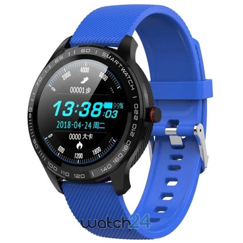 Smartwatch cu bluetooth, monitorizare ritm cardiac, notificari, functii fitness S56
