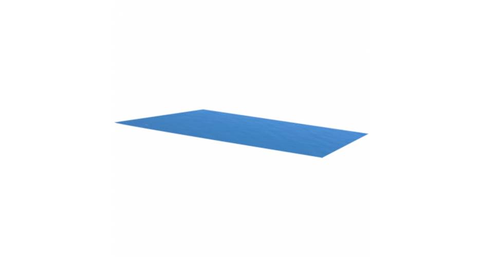 Folie solara dreptunghiulara din PE 260 x 160 cm, albastru