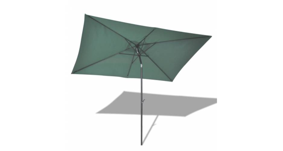 Umbrela de soare 3 x 2 m, Verde