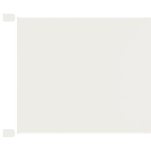 Vidaxl copertină verticală, alb, 100x800 cm, țesătură oxford
