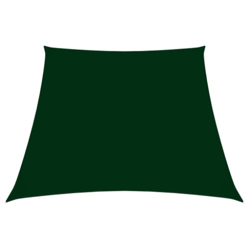 vidaXL Parasolar, verde închis, 3/4x2 m, țesătură oxford, trapez 