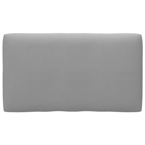 vidaXL Pernă canapea din paleți, gri, 70 x 40 x 12 cm