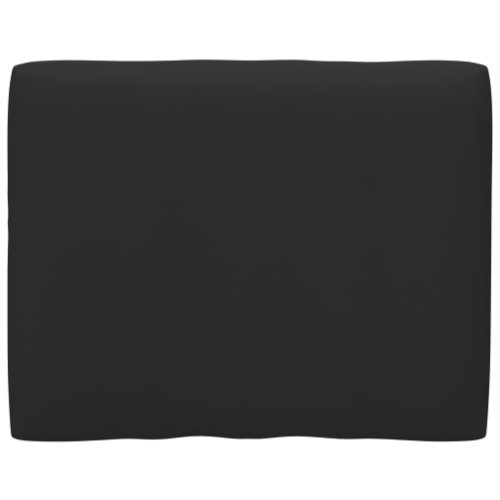 vidaXL Pernă canapea din paleți, negru, 50x40x12 cm