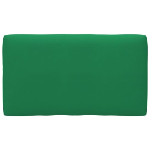 vidaXL Pernă canapea din paleți, verde, 70 x 40 x 12 cm