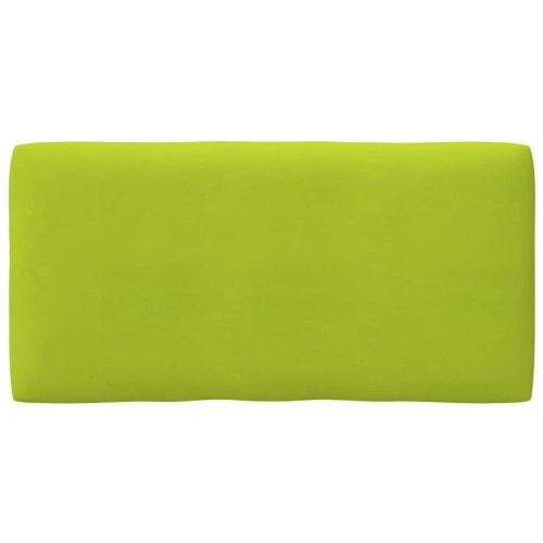 vidaXL Pernă canapea din paleți, verde crud, 80 x 40 x 12 cm