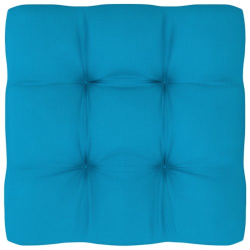 vidaXL Pernă pentru canapea din paleți, albastru, 60x60x12cm