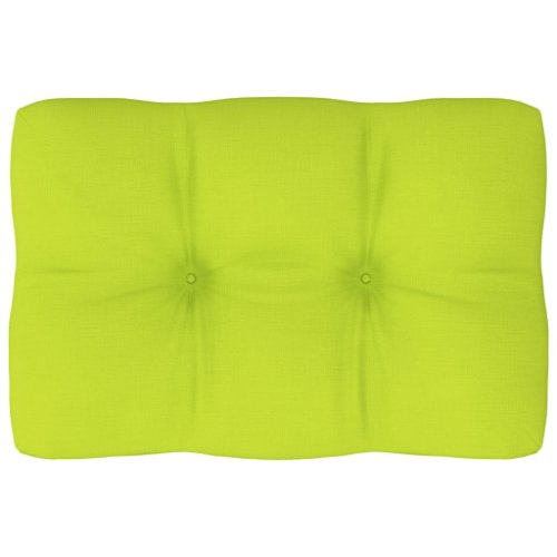 vidaXL Pernă pentru canapea din paleți, verde aprins, 60 x 40 x 12 cm