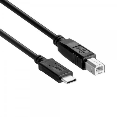 Cablu USB Type-C 3.1 tata (host-gazda) la USB-B 2.0 tata ( device - dispozitiv) pentru imprimante scanere mulltifunctionalepian electric 1m