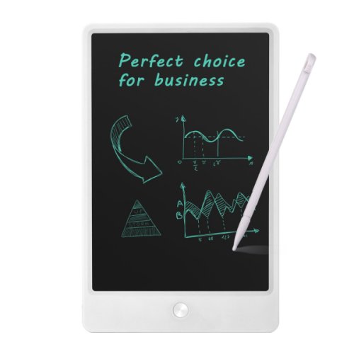Tableta digitala 10 inch pentru scris si desenat cu ecran LCD alb
