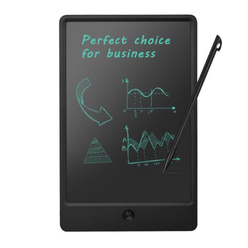 Tableta digitala 10 inch pentru scris si desenat cu ecran LCD negru