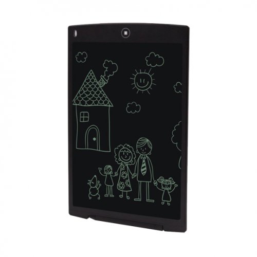 Tableta digitala 12 inch pentru scris si desenat cu ecran LCD negru