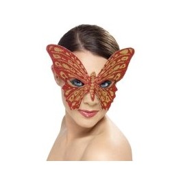 Accesoriu carnaval - Masca Fluture Glitter 11