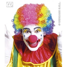 Accesoriu carnaval - Peruca clown Multicolora