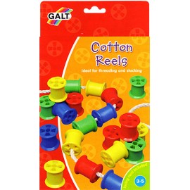 Galt - Bobine din plastic pentru activitati de indemanare / cotton reels