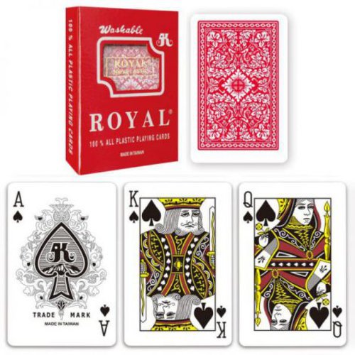 Accesorii - Carti de joc royal din plastic