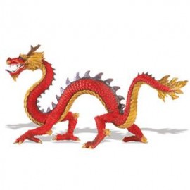 Dragonul chinezesc cu coarne - Figurina