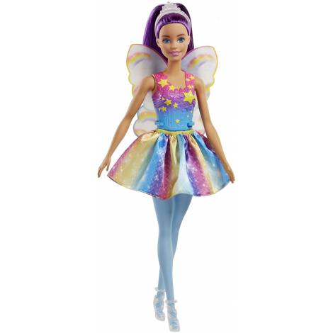 Papusa Mattel Barbie Dreamtopia Zana in rochie curcubeu