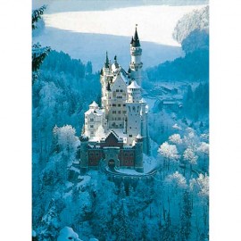 Ravensburger - Puzzle castelul neuschwanstein iarna 1500 piese