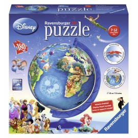Puzzle globul disney 180 piese