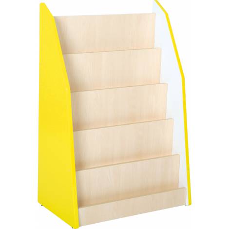 Moje Bambino - Quadro alb biblioteca pentru gradinita culoare galben