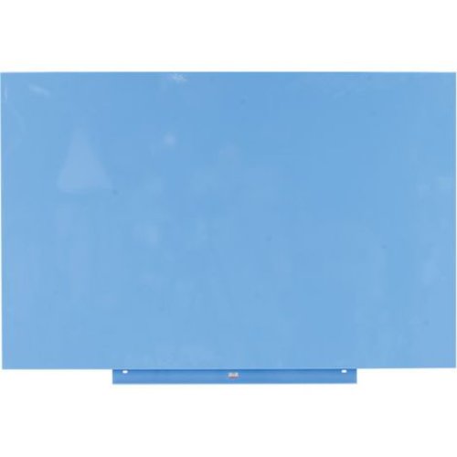 Tabla albastra magnetica 75 x 115 cm, cu raft accesorii inclus
