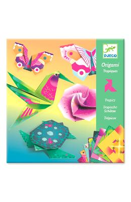 Origami Tropics. Animale si flori exotice