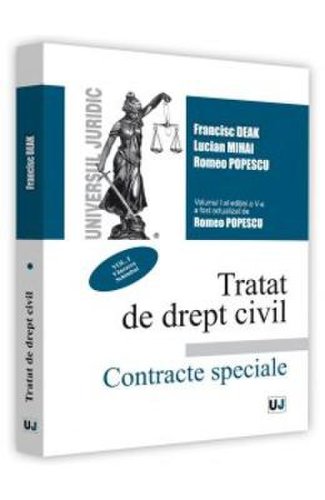 Tratat de drept civil vol.1: Vanzarea. Schimbul. Contracte speciale ed.5 - Francisc Deak