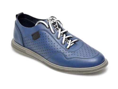 Pantofi OTTER albastri, 925, din piele naturala