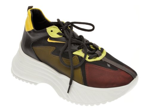 Pantofi sport FLAVIA PASSINI multicolori, 135P94, din material textil si piele naturala