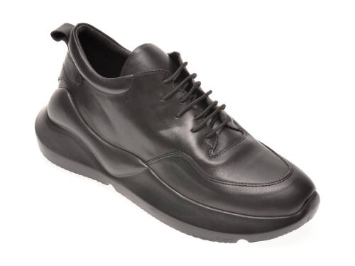 Pantofi sport FLAVIA PASSINI negri, 471591, din piele naturala