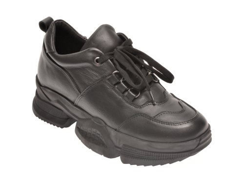 Pantofi sport FLAVIA PASSINI negri, 471618, din piele naturala