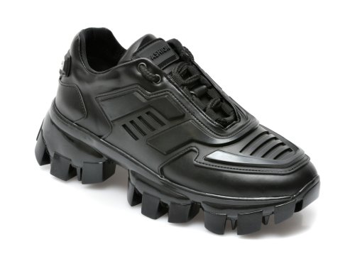 Pantofi sport GRYXX negri, MO12551, din piele ecologica