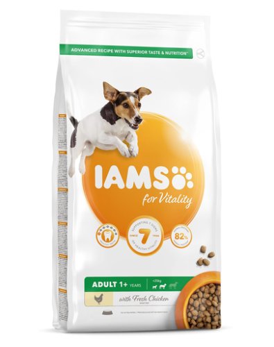 IAMS For Vitality Hrana uscata cu pui pentru caini de rasa mica si medie 5 kg