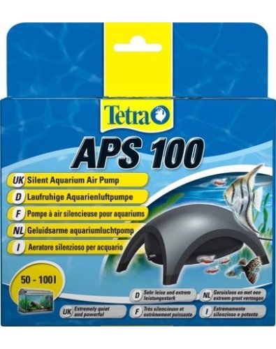 Tetra aps aquarium air pumps 100 pompa de aer, negru